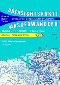 Produktbild: &Uuml;bersichtskarte Wasserwandern