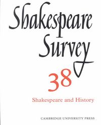 Produktbild: Shakespeare Survey
