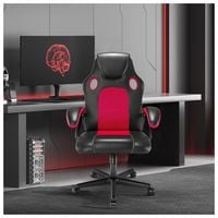 Produktbild: HTI-Living Drehstuhl Daytona Eco rot PVC Drehstuhl Daytona Eco rot PVC