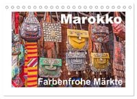 Produktbild: Marokko - Farbenfrohe M&auml;rkte (Tischkalender 2027 DIN A5 quer), CALVENDO Monatskalender