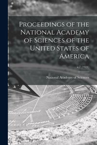 Produktbild: Proceedings of the National Academy of Sciences of the United States of America; v.7 (1921)