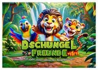 Produktbild: Dschungel-Freunde: Ein Jahr voller tierischer Begegnungen (Wandkalender 2026 DIN A2 quer), CALVENDO Monatskalender