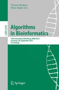 Produktbild: Algorithms in Bioinformatics