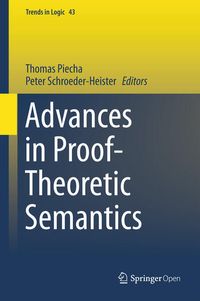 Produktbild: Advances in Proof-Theoretic Semantics