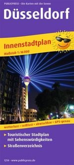 Produktbild: D&uuml;sseldorf Innenstadtplan