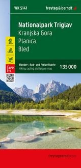 Produktbild: Freytag & berndt Wanderkarte Nationalpark Triglav - Kranjska Gora - Planica - Bled 1:35.000