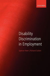 Produktbild: Disability Discrimination in Employment