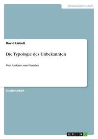 Produktbild: Die Typologie des Unbekannten
