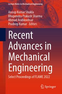 Produktbild: Recent Advances in Mechanical Engineering
