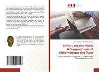 Bild vom Artikel Lotka dans une étude bibliographique et bibliométrique des livres vom Autor Jean-Claude Simon BIYOKO Mabua