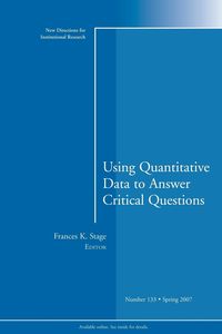 Produktbild: Using Quantitative Data To Ans