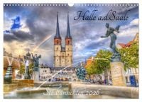 Produktbild: Halle an der Saale - Stadtansichten (Wandkalender 2026 DIN A3 quer), CALVENDO Monatskalender