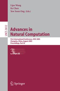 Produktbild: Advances in Natural Computation