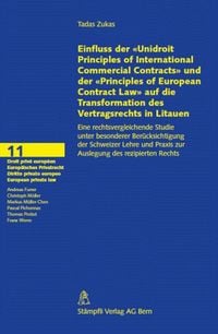 Produktbild: Einfluss der 'Unidroit Principles of International Commercial Contracts' und der 'Principles of European Contract Law' auf die Transformation des Vert