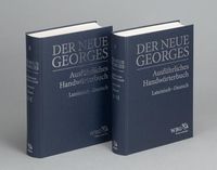Produktbild: Der neue Georges. Ausf&uuml;hrliches Hwtb Lateinisch - Dt. 2 Bde
