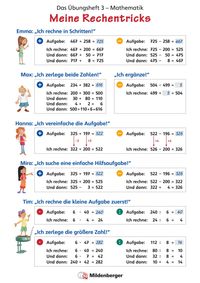 Das Übungsheft Mathematik 3 – Poster Meine Rechentricks - Mathematik ...