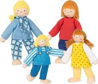 Produktbild: goki Biegepuppen: Junge Familie f&uuml;r Puppenhaus, Figuren