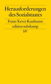 Produktbild: Herausforderungen des Sozialstaates
