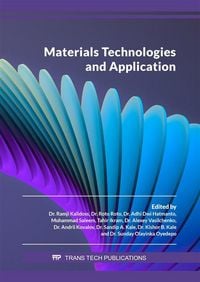 Produktbild: Materials Technologies and Application