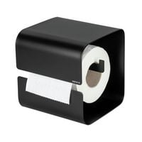 Produktbild: Turbo-Loc&reg; Toilettenpapierhalter Mod. Lizan Schwarz, Befestigen ohne Bohren