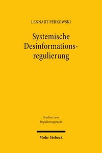 Produktbild: Systemische Desinformationsregulierung