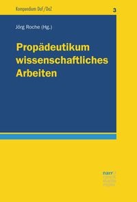Produktbild: Propädeutikum wissenschaftliches Arbeiten