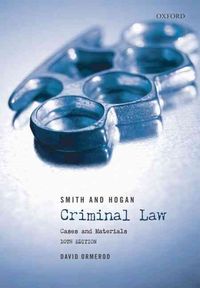 Produktbild: Smith and Hogan Criminal Law: Cases and Materials