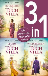 Produktbild: Die Tuchvilla-Saga Band 4-6: - R&uuml;ckkehr in die Tuchvilla / Sturm &uuml;ber der Tuchvilla / Wiedersehen in der Tuchvilla (3in1-Bundle)