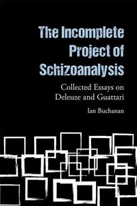 Produktbild: The Incomplete Project of Schizoanalysis