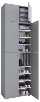 Produktbild: XXL Schuhschrank Kleiderschrank Schrank Lona 9f SA
