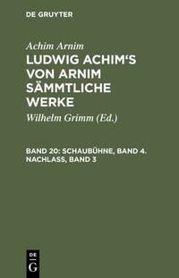 Produktbild: Schaub&uuml;hne, Band 4. Nachlass, Band 3