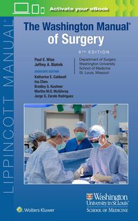 Produktbild: The Washington Manual of Surgery