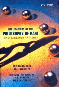 Produktbild: Bhattacharyya, K: Implications of Kant's Philosophy