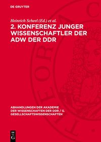 Produktbild: 2. Konferenz junger Wissenschaftler der AdW der DDR