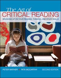 Produktbild: The Art of Critical Reading: Brushing Up on Your Reading, Thinking, and Study Skills