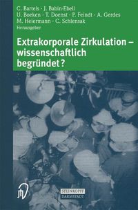 Produktbild: Extrakorporale Zirkulation - wissenschaftlich begr&uuml;ndet?