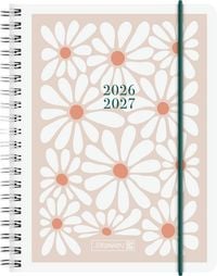 Produktbild: Sch&uuml;lerkalender 2026/2027 "Daisy" | A6, Kunststoff