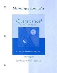 Produktbild: Manual Que Acompana Que Te Parece?