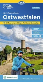 Produktbild: BVA ADFC Regionalkarte Ostwestfalen 1:75.000