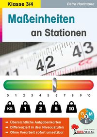 Produktbild: Ma&szlig;einheiten an Stationen / Klasse 3-4