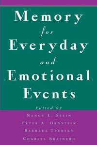 Produktbild: Memory for Everyday and Emotional Events