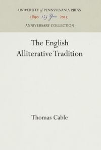 Produktbild: The English Alliterative Tradition
