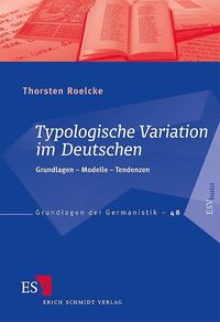 Bild vom Artikel Typologische Variation im Deutschen vom Autor Thorsten Roelcke