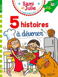 Produktbild: Sami et Julie : 5 histoires &agrave; d&eacute;vorer : fin de CP, CE1