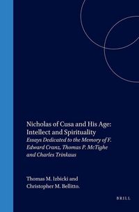 Produktbild: Nicholas of Cusa and His Age: Intellect and Spirituality