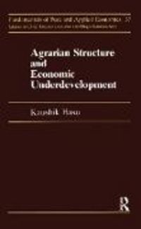 Produktbild: Agrarian Structure And Economi