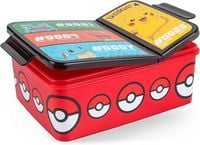 Produktbild: Brotdose Pok&eacute;mon rot 1L 2-geteilt