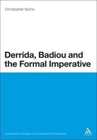 Produktbild: Derrida, Badiou and the Formal Imperative