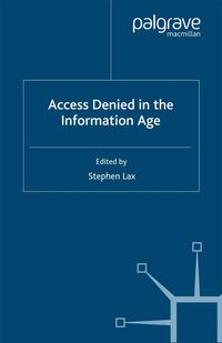 Produktbild: Access Denied in the Information Age