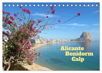 Produktbild: Alicante - Benidorm - Calp (Tischkalender 2027 DIN A5 quer), CALVENDO Monatskalender